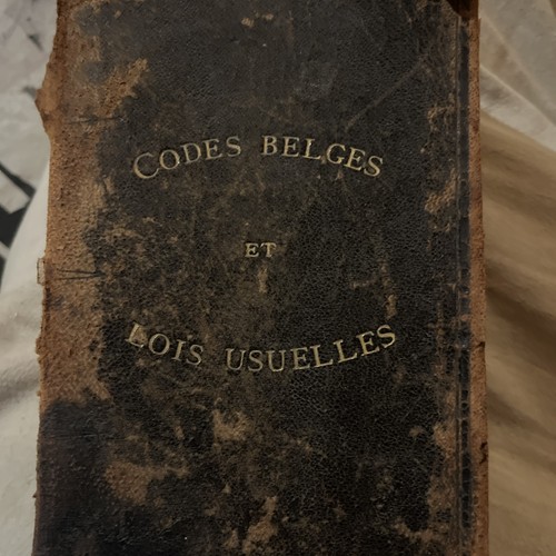 Code civil belgique 1896 - code,