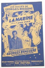 Partition vintage sheet music