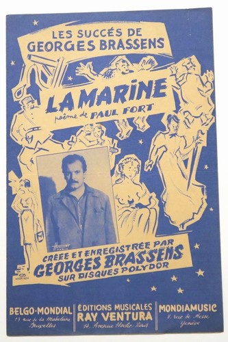 Partition vintage sheet music