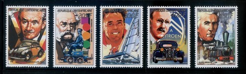 Central africa 1989 mnh - africa, mnh**