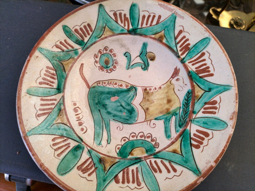 Rare poterie art roumaine - poterie,