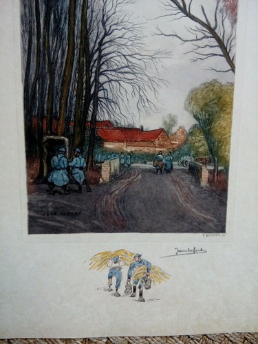 Guerre14 aquarelle - "guerre14-18",