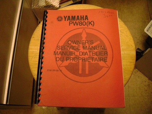 1983 yamaha pw80k owner - 1983,