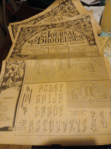 Journal des brodeuses - journal, 1