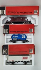 Jouef Ho Lot de 3 wagons marchandises Divers