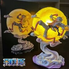 One piece Figurine Luffy Gear 5 Led 28cm  statuette Collection Veilleuse manga 