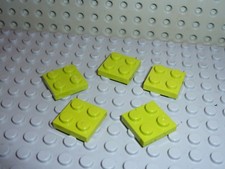 5 x LEGO Plate 2 x 2 Réf.3022