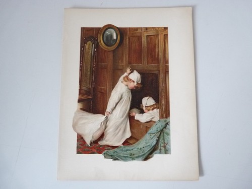 Chromolithographie enfant