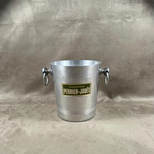 RARE Perrier-Jouet Belle Epoque Aluminum Champagne Bucket Made in France 1960
