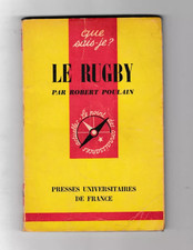 Que sais-je ? N° 952 Le rugby EO PREMIERE EDITION 1961 Robert Poulain PUF sport