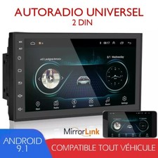 Autoradio Tactile Android 7" UNIVERSEL Pour TOUT VÉHICULE Bluetooth - GPS 