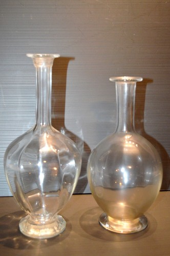 Carafes verre ou - *2, cristal
