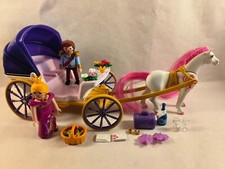 sympa  calèche des mariés 6856  Playmobil ( princesse , roi   ) 1192
