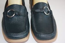 DAMART Mocassins Cuir Souple Bleu Marine T 39 TBE