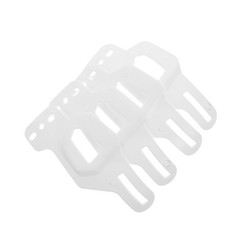  Lot de 4 protections auditives amovibles pour casques de moto, coussinets