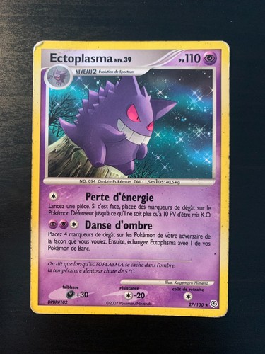 Carte pokémon ectoplasma - :,