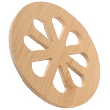  Dessous de verre en bambou antidérapant pour table basse, dessous de verre