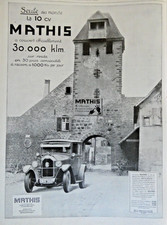 PUBLICITÉ DE PRESSE 1926