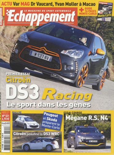 Echappement 521 2011 - n°521, 01/2011