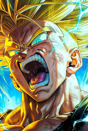 Poster métal dragon ball - dragon,