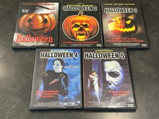 HALLOWEEN 1-2-3-4-5 INTEGRALE 5 DVD 5 FILMS AVEC VERSION FRANÇAISE