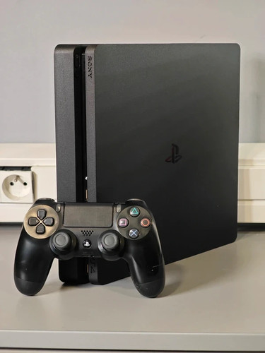 Console playstation slim - console,
