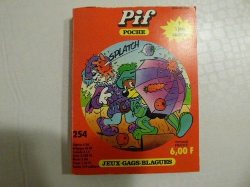Pif poche 254 de - pif, n°254