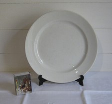 Creil Montereau plat blanc