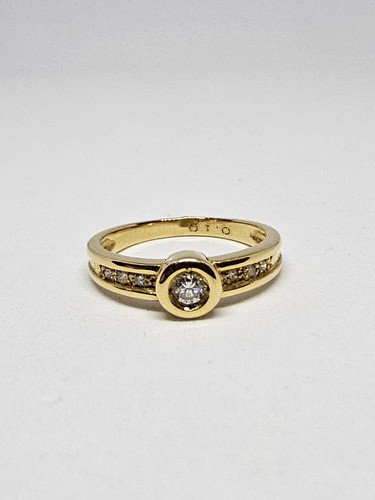 Bague carats diamants - 18,