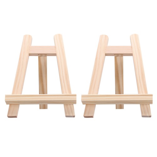 2 Pcs Chevalet Peinture Mini