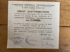 COMPAGNIE GENERALE TRANSATLANTIQUE (K)