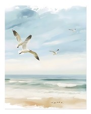 Affiche d'art mural Seaside