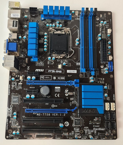 Carte mere msi z77a - msi, socket