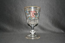 ancien verre à pied verre