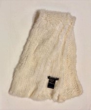 Écharpe longue étole blanche