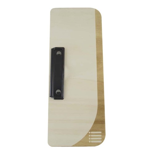 Porte menu bois naturel - en,