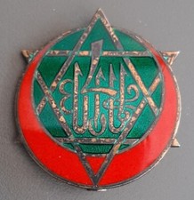 Insigne ARGENT MASSIF 4° RTT