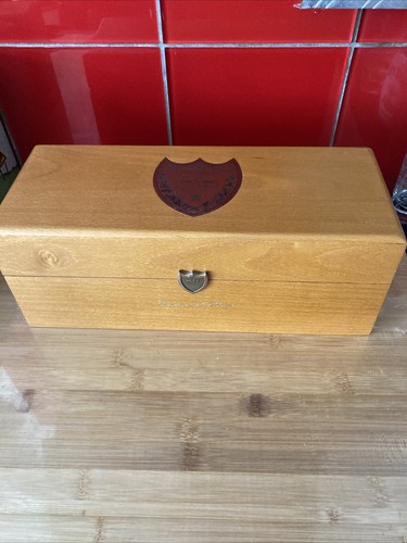 Boite bois vide champagne dom - boite,