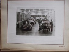 RARE photographie 2 cv citroen sport  plastique   ateliers  umap 1957 Bernon N°2