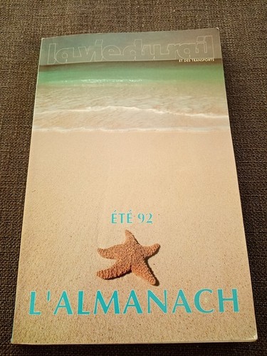 Livre train almanach vie - vie, du