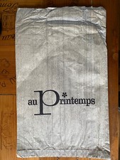Sac en papier années 60 grand magasin AU PRINTEMPS