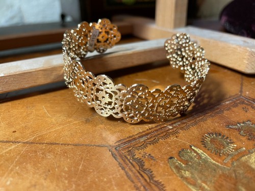 Bracelet manchette plaque - bracelet,