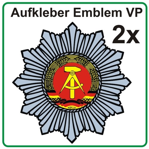 Volkspolizei sticker car - volkspolizei,