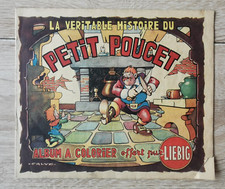 CALVO  ** LA VERITABLE HISTOIRE DU PETIT POUCET ** PUBLICITAIRE LIEBIG ANNEES 40