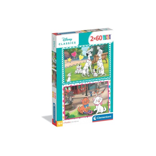 Clementoni 2x60 pieces - clementoni,