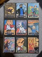 Cartes Tintin Hergé Pokémon