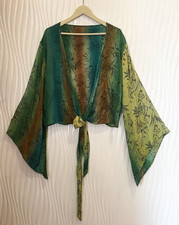 Blouse En Soie À Nouer Top