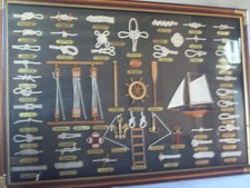 Cadre noeuds marins