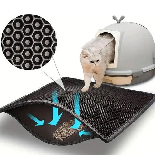 Tapis litière chat - tapis,