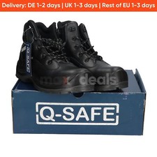 Chaussures de sécurité Q-Safe QS7031/44 noires taille EU 44 UK 10 S3 neuves NFP